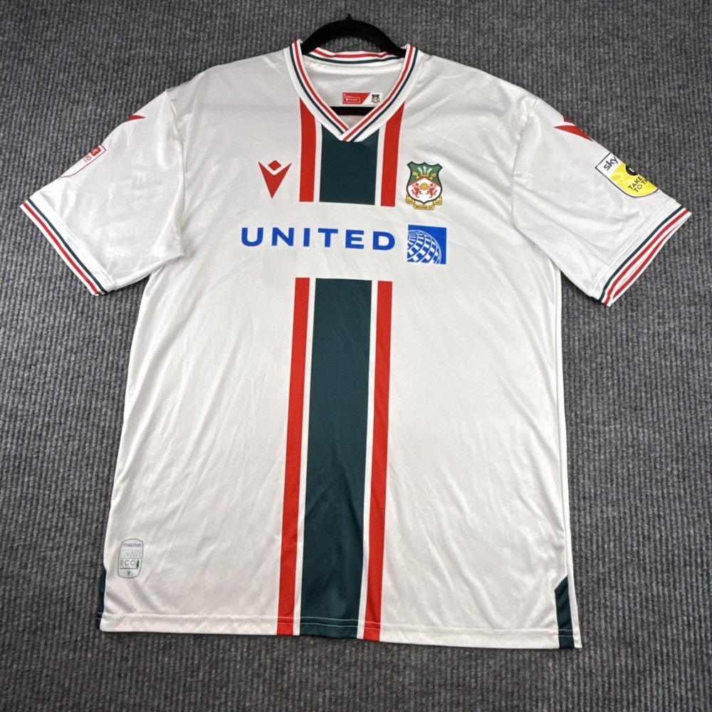 Wrexham AFC Mullin Away Jersey by Macron Men's XL